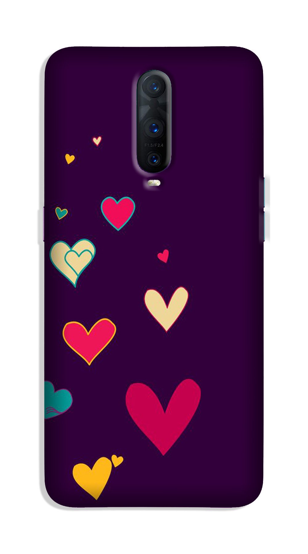 Purple Background Case for OnePlus 7 Pro  (Design - 107)