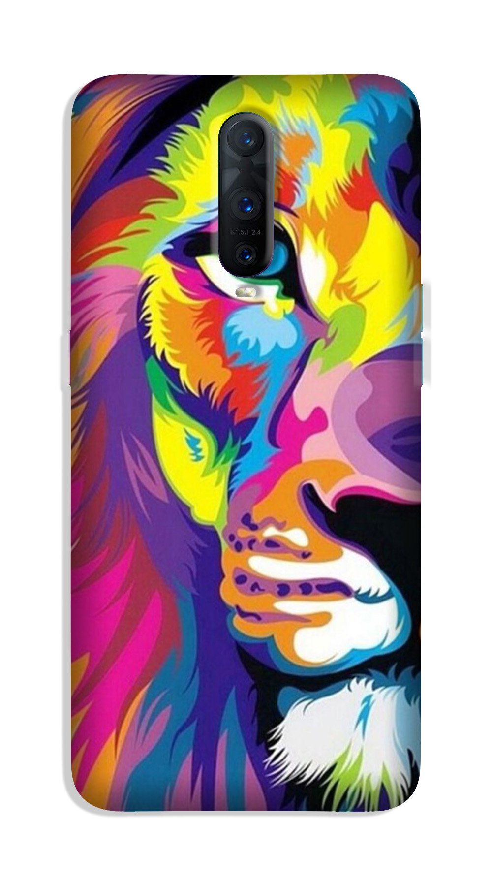 Colorful Lion Case for OnePlus 7 Pro(Design - 110)