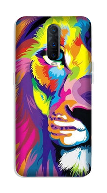Colorful Lion Case for OnePlus 7 Pro  (Design - 110)
