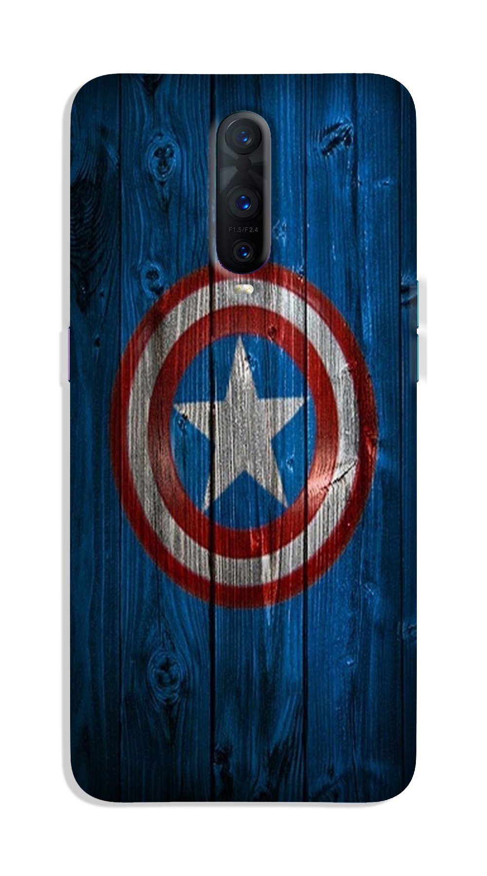 Captain America Superhero Case for OnePlus 7 Pro  (Design - 118)