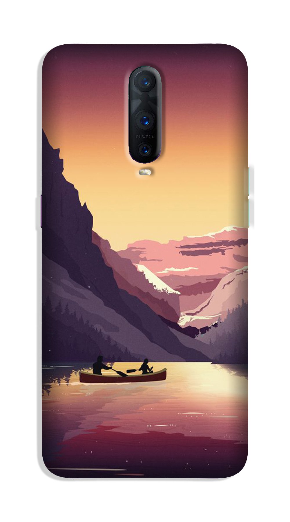 Mountains Boat Case for OnePlus 7 Pro (Design - 181)