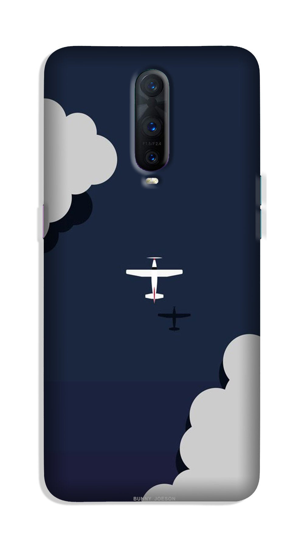 Clouds Plane Case for OnePlus 7 Pro (Design - 196)