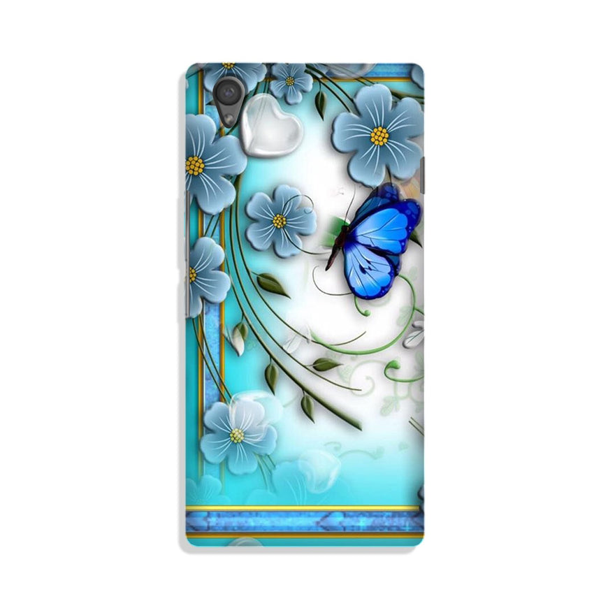 Blue Butterfly Case for Vivo Y51L