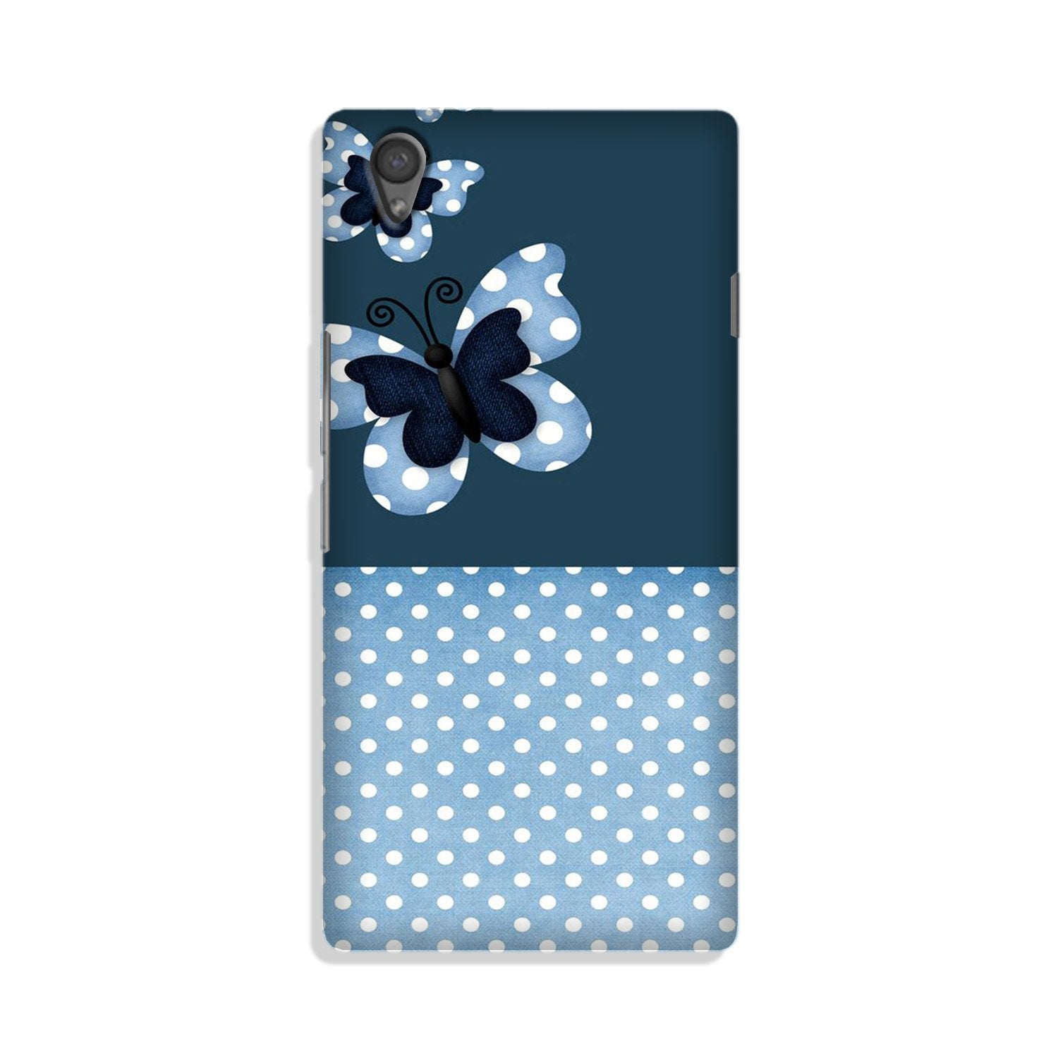 White dots Butterfly Case for Vivo Y51L
