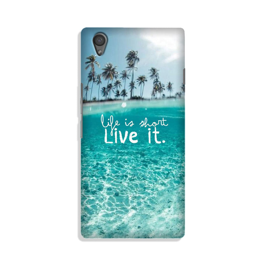 Life is short live it Case for Vivo Y51L