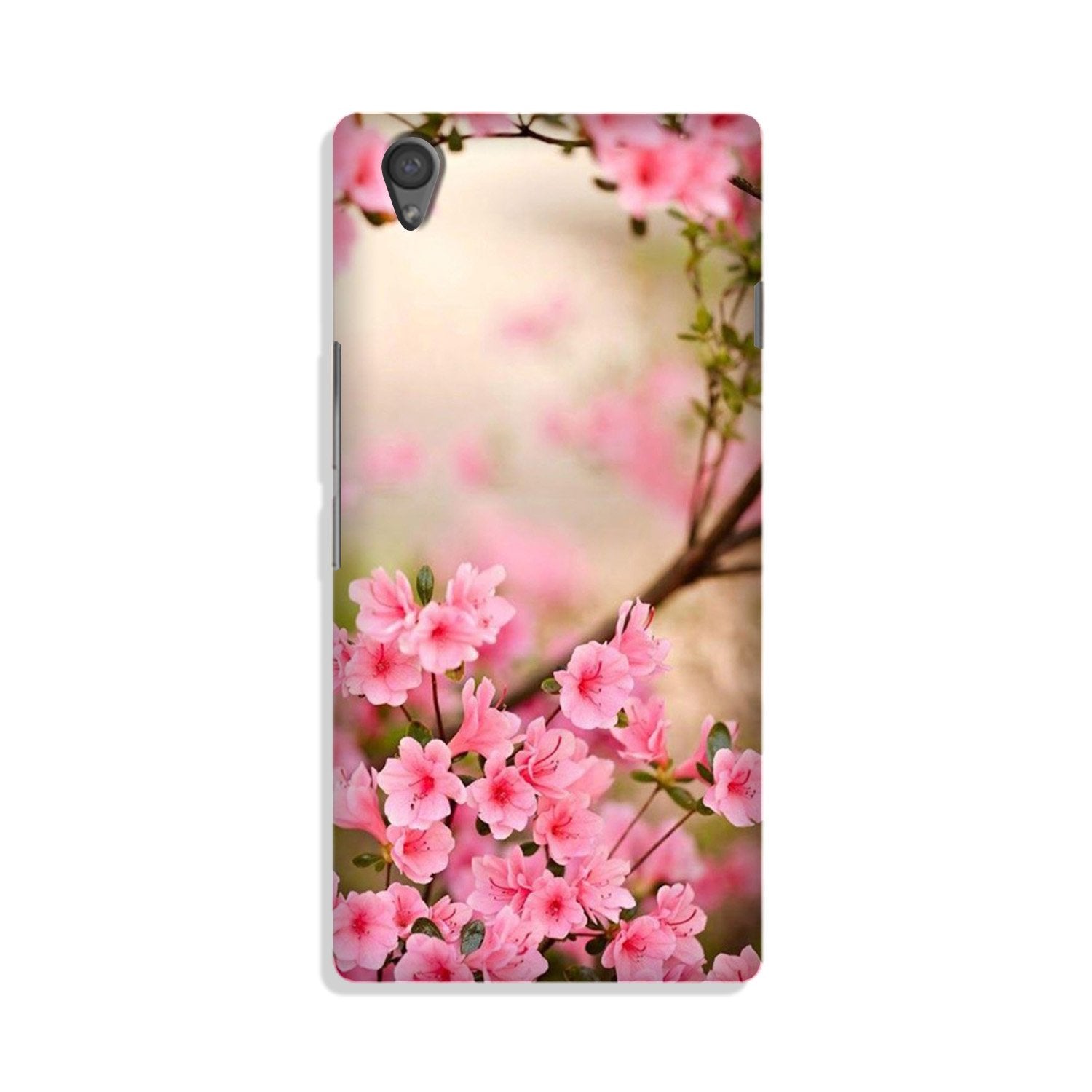 Pink flowers Case for Vivo Y51L