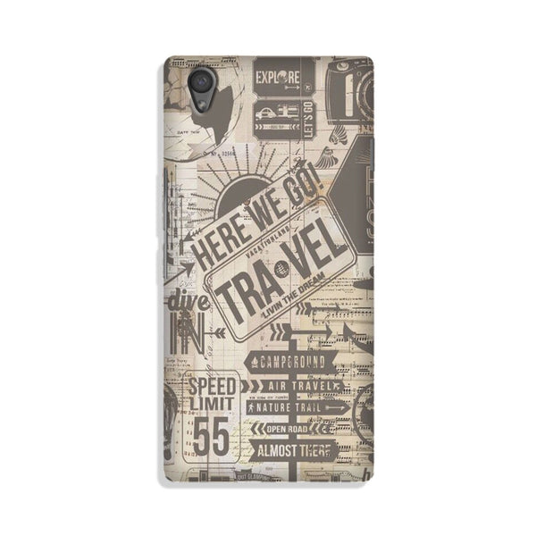 Travel Case for Vivo Y51L  (Design - 104)