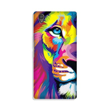 Colorful Lion Case for OnePlus X  (Design - 110)