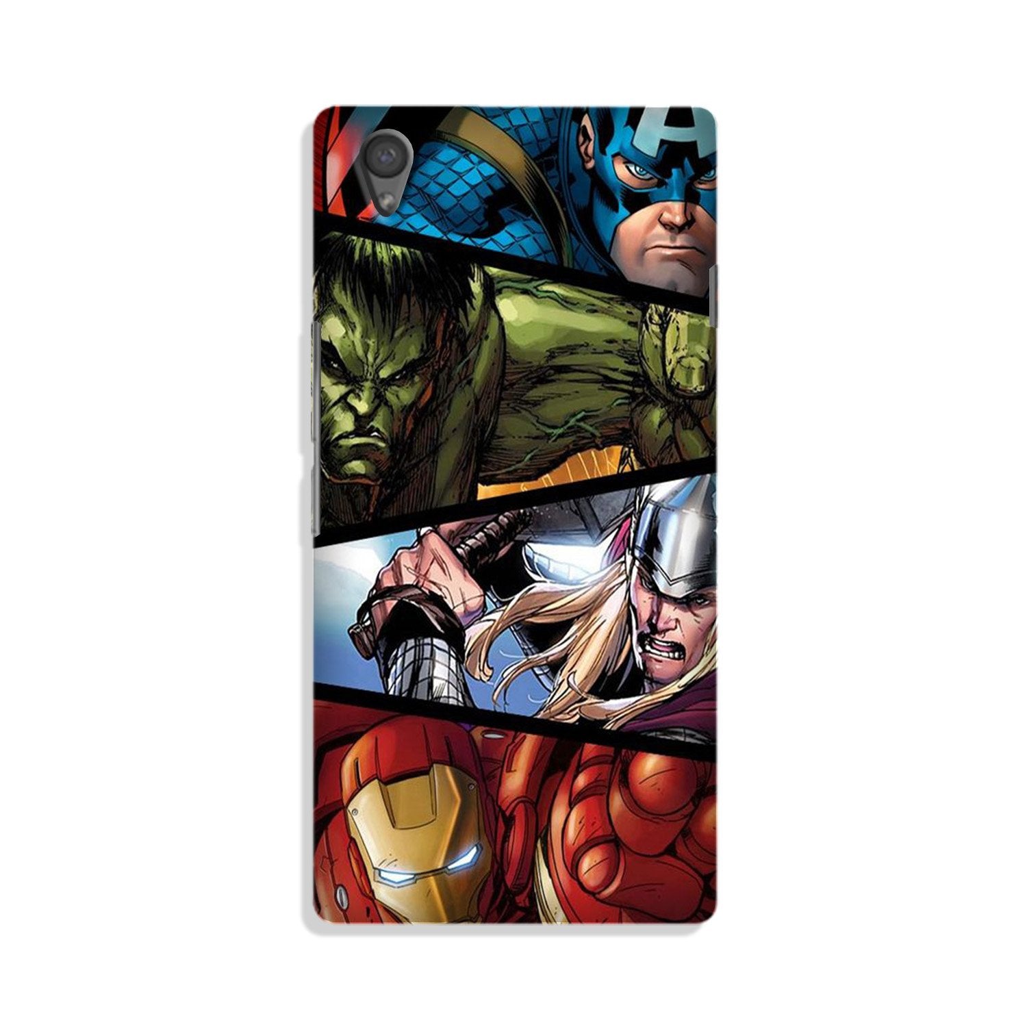 Avengers Superhero Case for Vivo Y51L  (Design - 124)