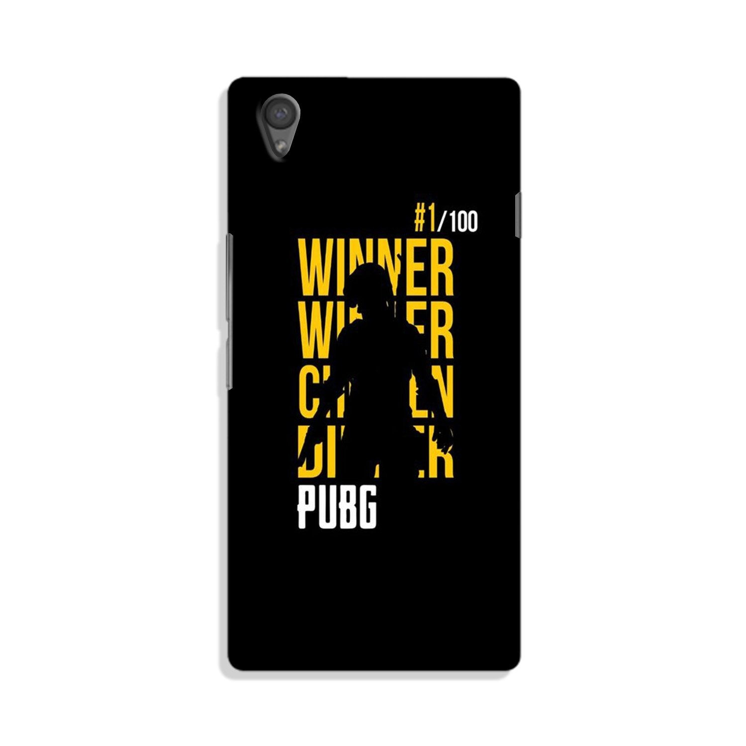 Pubg Winner Winner Case for OnePlus X  (Design - 177)