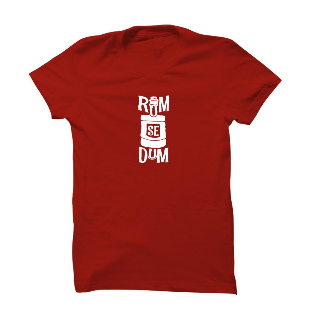 Rum Se Dum T-shirt Red