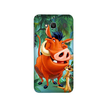 Timon and Pumbaa Mobile Back Case for Redmi 2 Prime  (Design - 305)