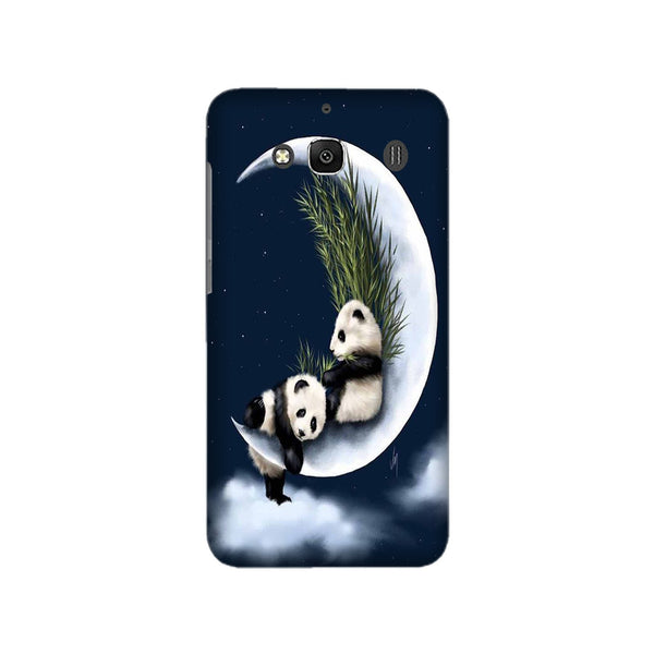 Panda Moon Mobile Back Case for Redmi 2 Prime  (Design - 318)