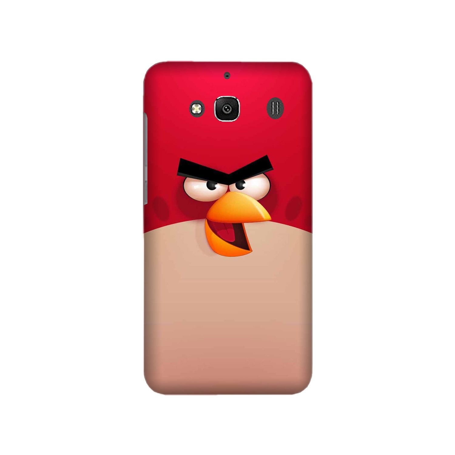 Angry Bird Red Mobile Back Case for Redmi 2 Prime  (Design - 325)