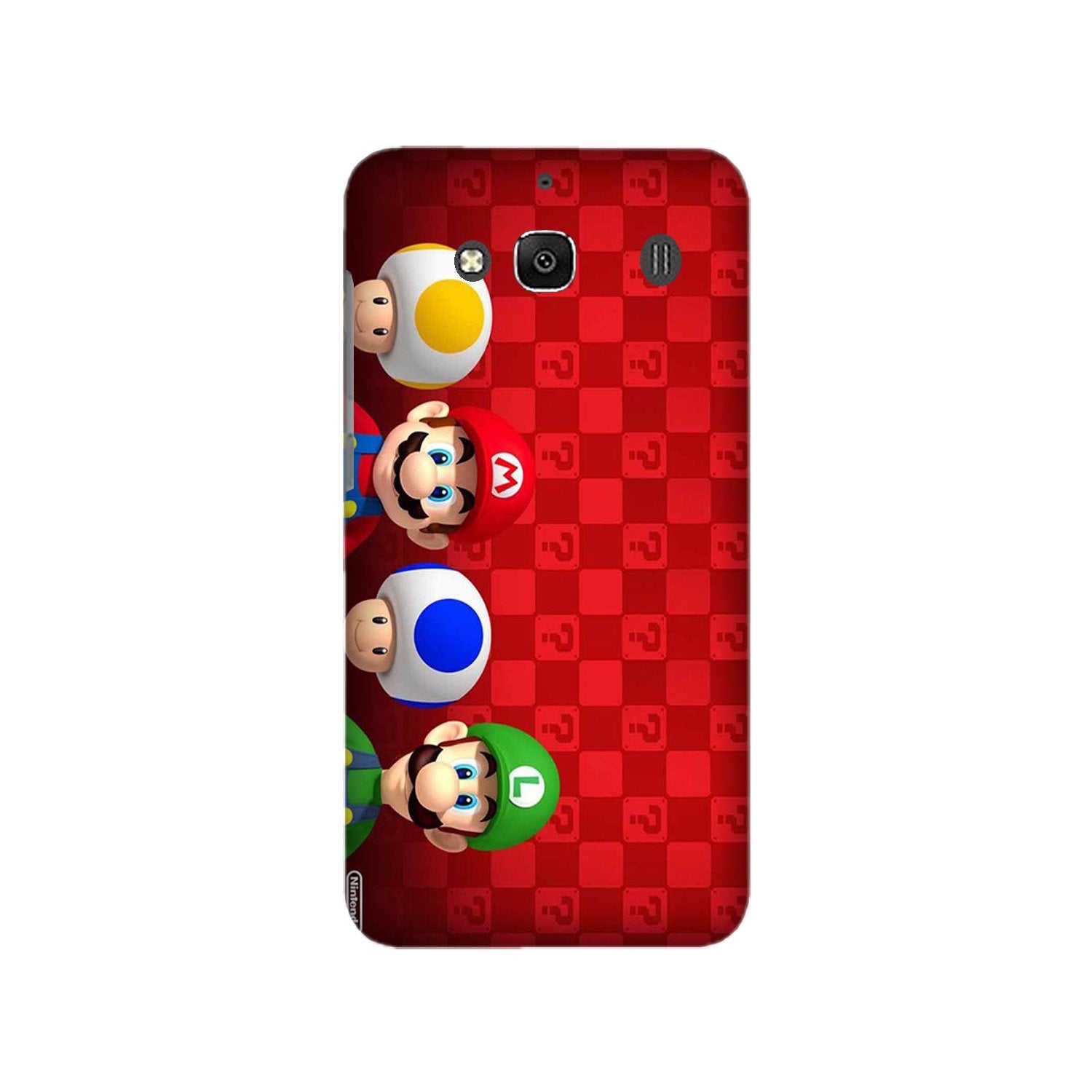 Mario Mobile Back Case for Redmi 2 Prime  (Design - 337)