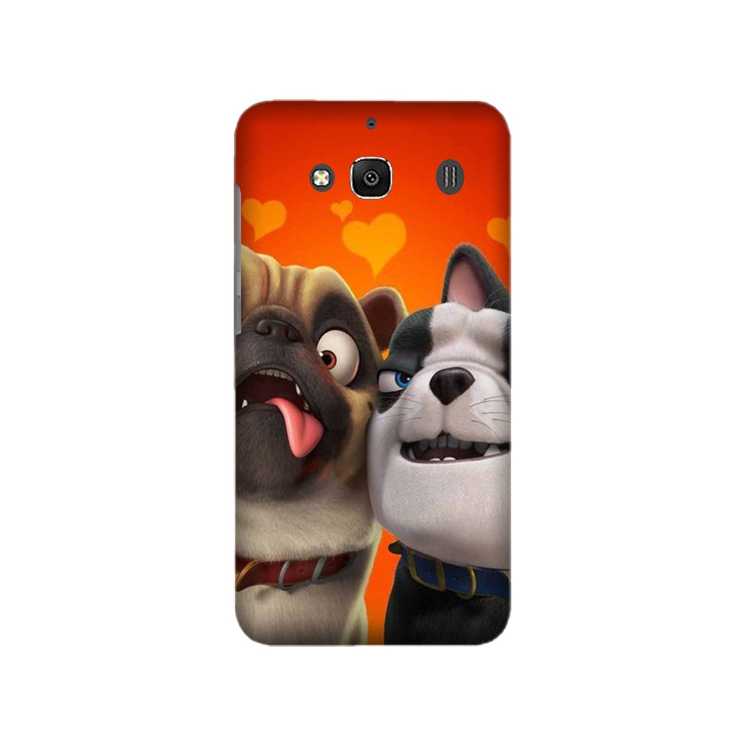 Dog Puppy Mobile Back Case for Redmi 2 Prime  (Design - 350)