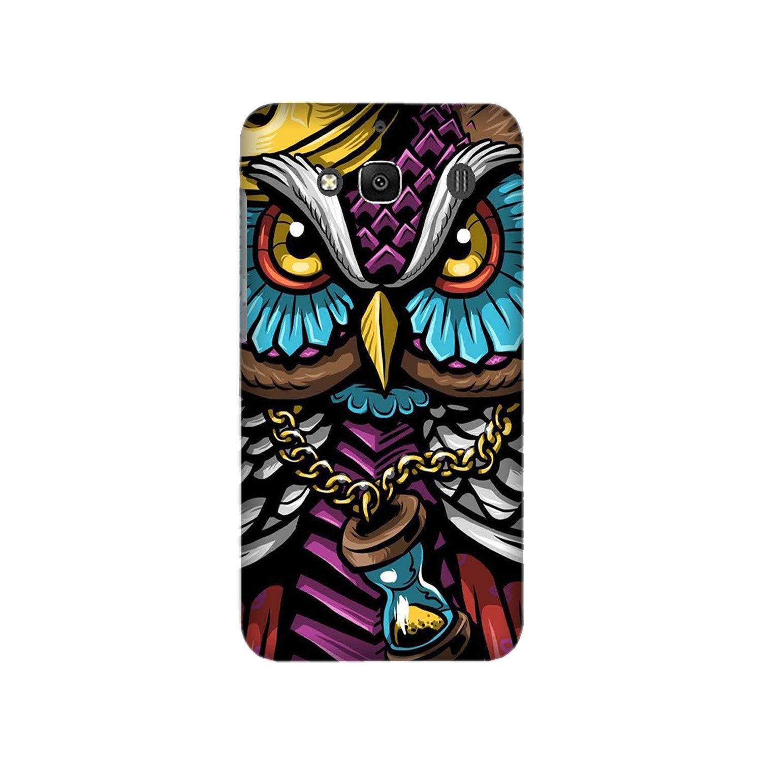Owl Mobile Back Case for Redmi 2 Prime  (Design - 359)