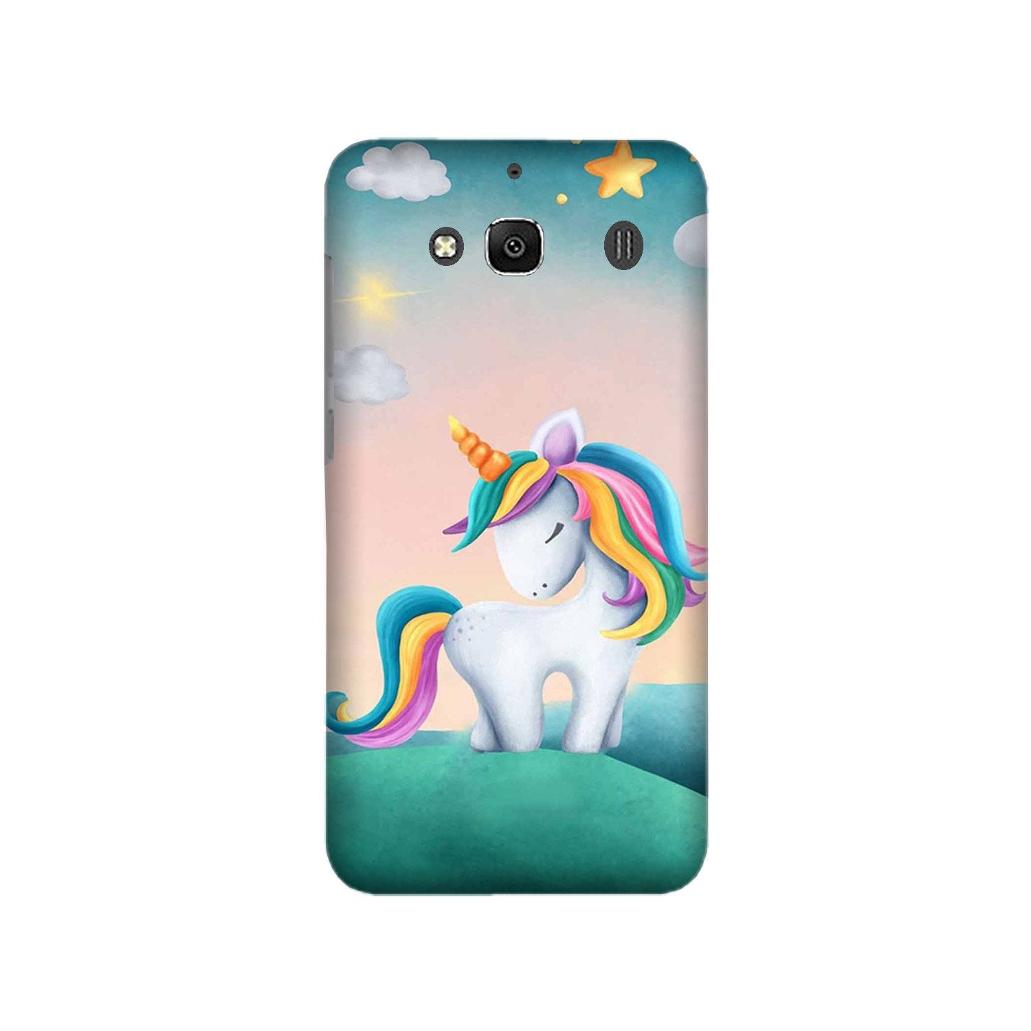 Unicorn Mobile Back Case for Redmi 2 Prime  (Design - 366)