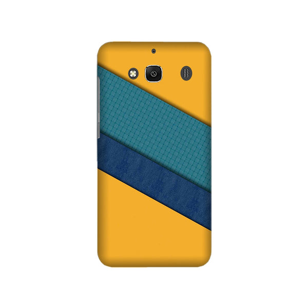 Diagonal Pattern Mobile Back Case for Redmi 2 Prime  (Design - 370)
