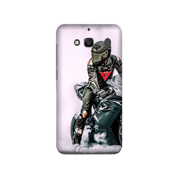Biker Mobile Back Case for Redmi 2 Prime  (Design - 383)