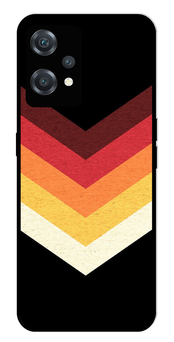 MultiColor Arrow Metal Mobile Case for OnePlus Nord CE 2 Lite 5G