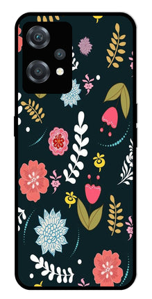 Floral Pattern2 Metal Mobile Case for OnePlus Nord CE 2 Lite 5G