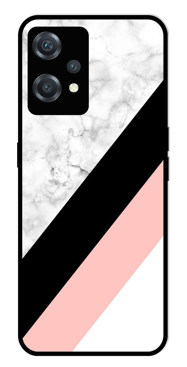 Marble Design Metal Mobile Case for OnePlus Nord CE 2 Lite 5G