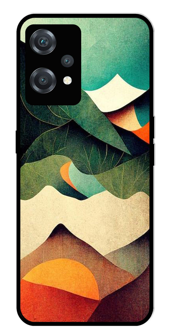 MultiColor Pattern Metal Mobile Case for OnePlus Nord CE 2 Lite 5G