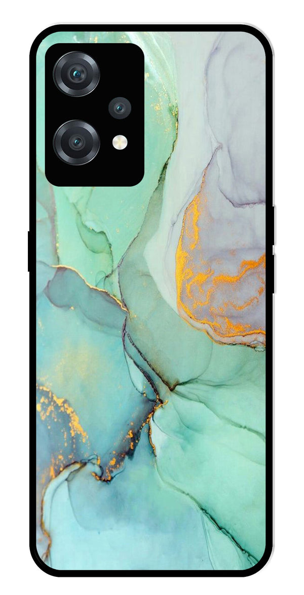 Marble Design Metal Mobile Case for OnePlus Nord CE 2 Lite 5G