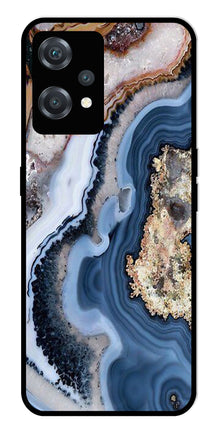 Marble Design Metal Mobile Case for OnePlus Nord CE 2 Lite 5G