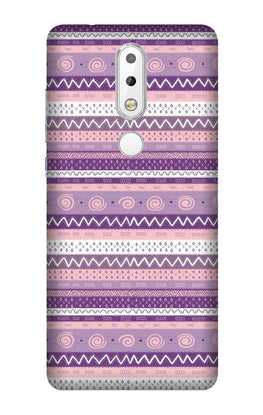 Zigzag line pattern3 Case for Nokia 3.1 Plus
