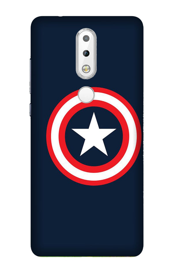 Captain America Case for Nokia 3.1 Plus