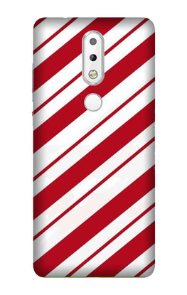 Red White Case for Nokia 3.1 Plus