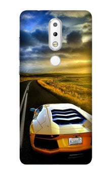 Car lovers Mobile Back Case for Nokia 3.1 Plus (Design - 46)