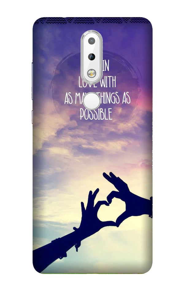 Fall in love Case for Nokia 3.1 Plus
