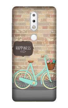 Happiness Mobile Back Case for Nokia 3.1 Plus (Design - 53)