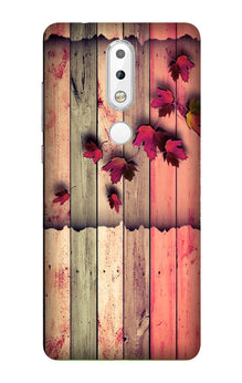 Wooden look2 Mobile Back Case for Nokia 3.1 Plus (Design - 56)