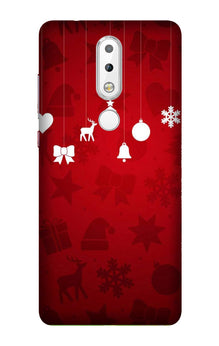 Christmas Mobile Back Case for Nokia 3.1 Plus (Design - 78)