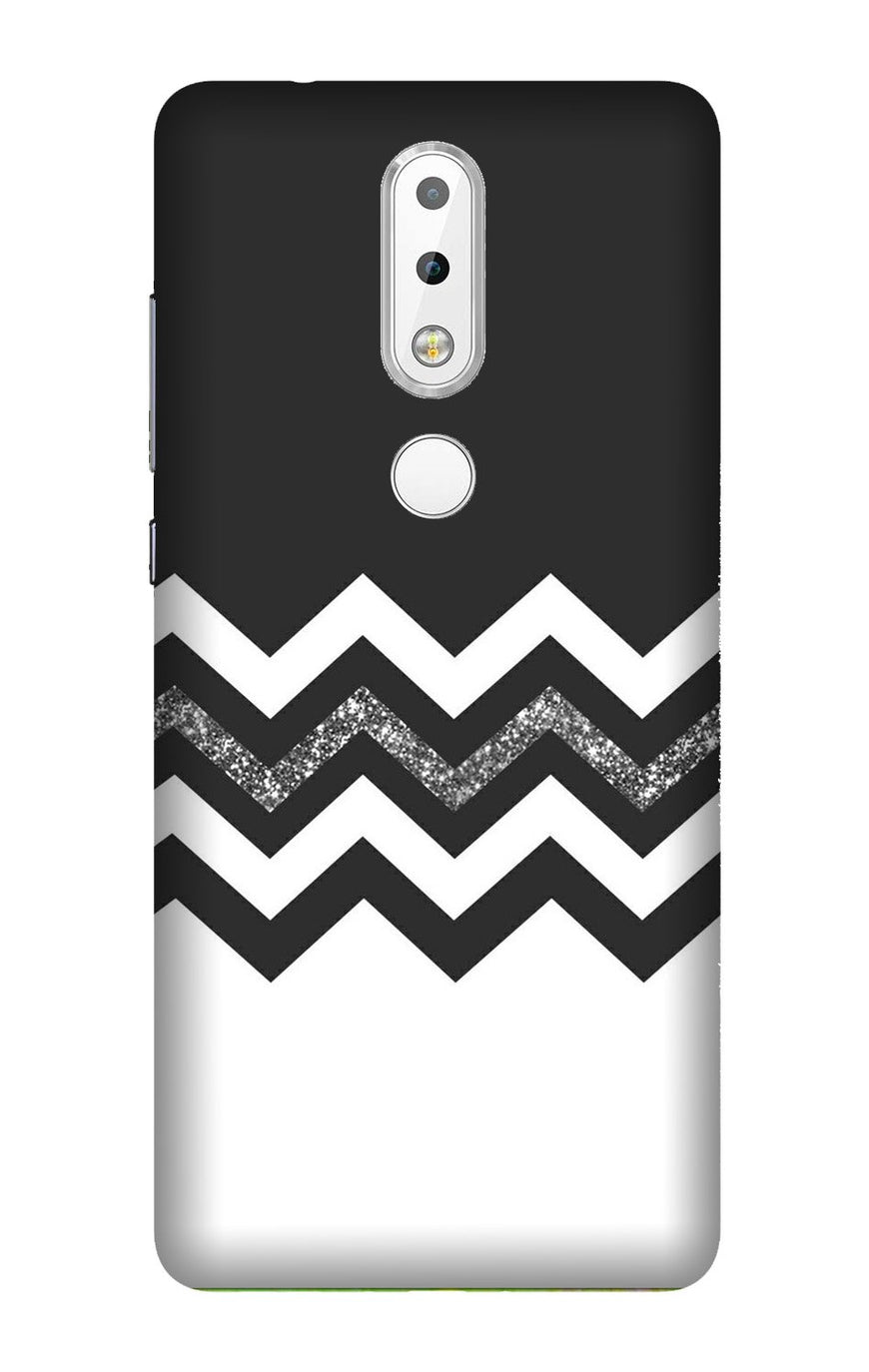 Black white Pattern2Case for Nokia 3.1 Plus