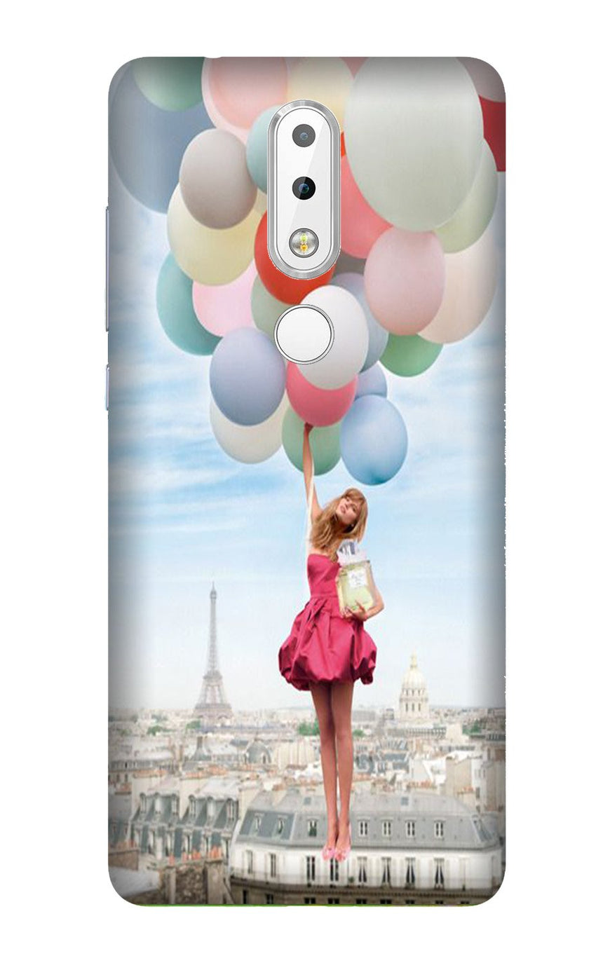 Girl with Baloon Case for Nokia 3.1 Plus