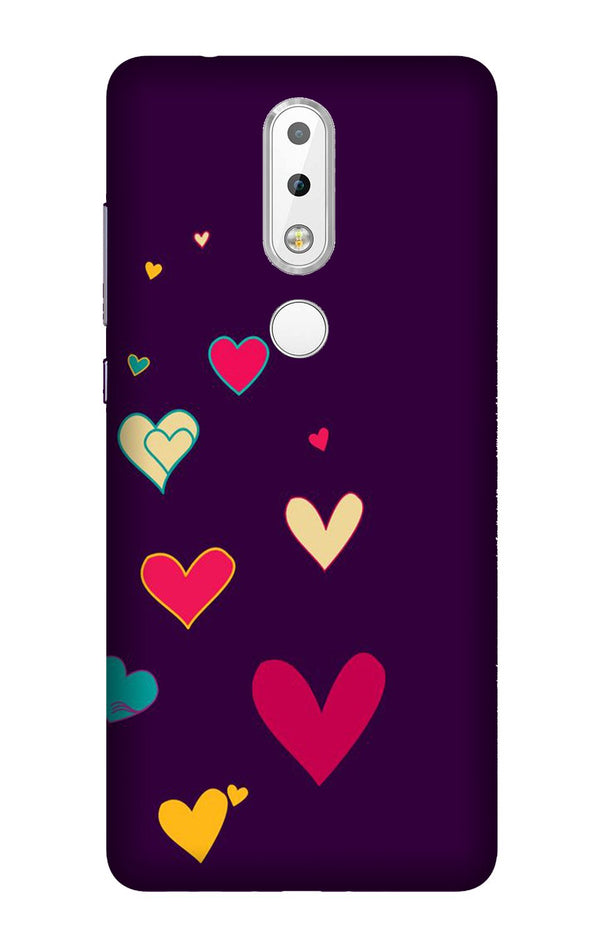 Purple Background Case for Nokia 3.1 Plus  (Design - 107)
