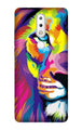 Colorful Lion Case for Nokia 3.1 Plus  (Design - 110)
