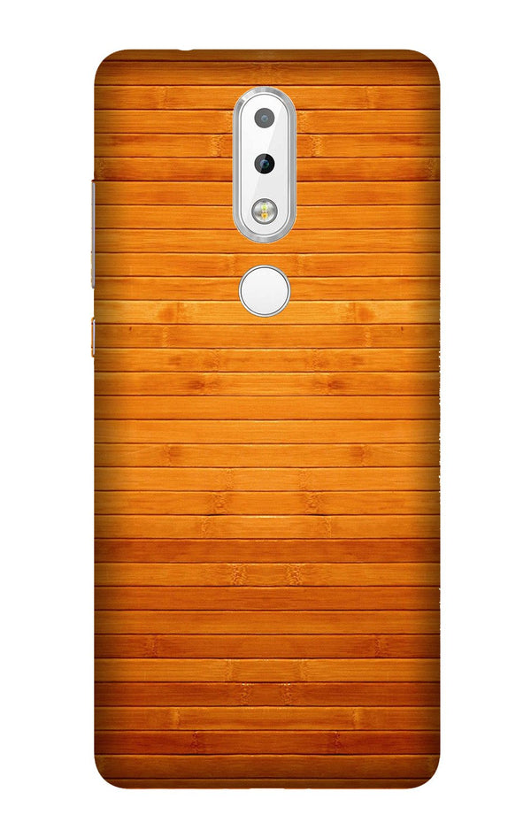 Wooden Look Case for Nokia 3.1 Plus  (Design - 111)