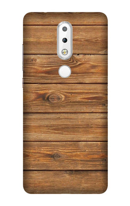 Wooden Look Case for Nokia 3.1 Plus(Design - 113)