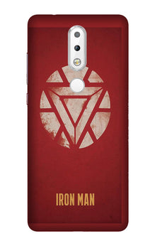 Iron Man Superhero Mobile Back Case for Nokia 3.1 Plus  (Design - 115)