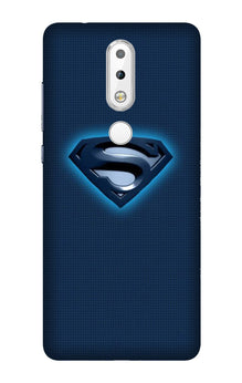 Superman Superhero Mobile Back Case for Nokia 3.1 Plus  (Design - 117)