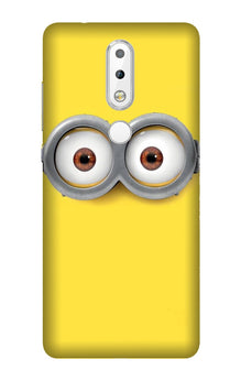 Minions Mobile Back Case for Nokia 3.1 Plus  (Design - 128)