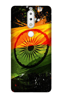 Indian Flag Mobile Back Case for Nokia 3.1 Plus  (Design - 137)