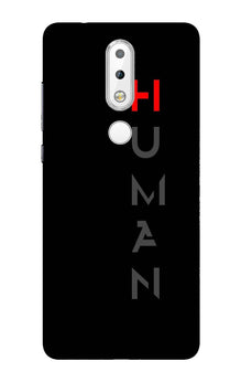 Human Mobile Back Case for Nokia 3.1 Plus  (Design - 141)
