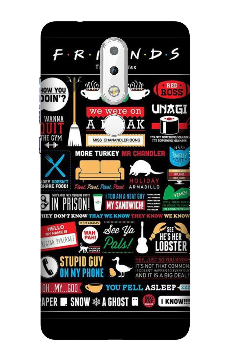 Friends Case for Nokia 3.1 Plus  (Design - 145)